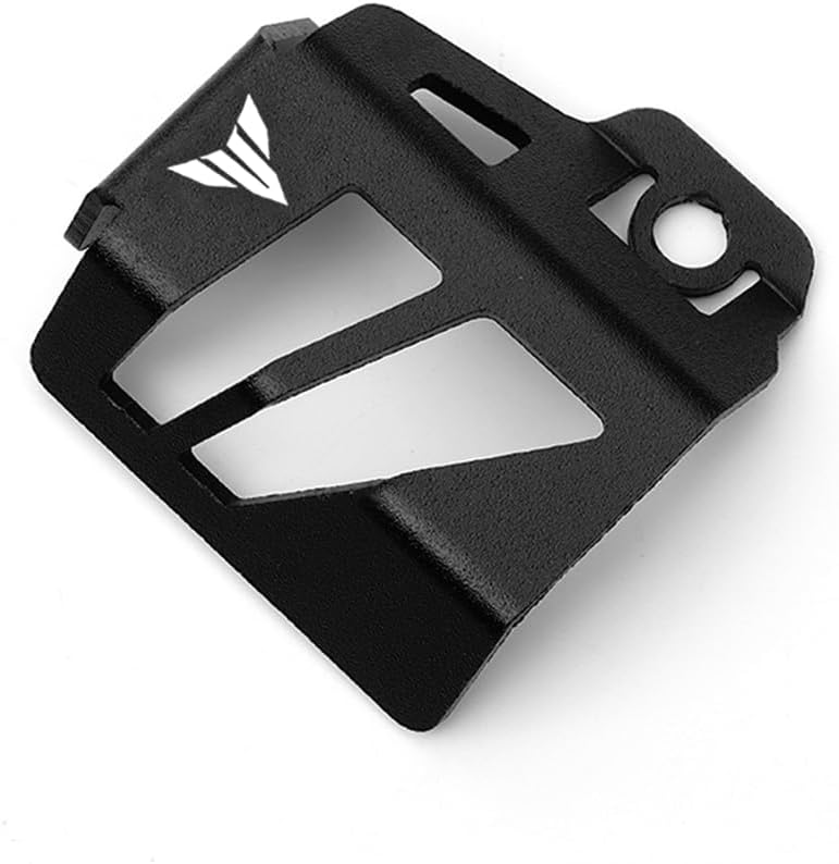 MOWOK Fit For Yamaha MT09 MT03 MT07 MT10 MT25 MT125 MT15 MT 09 03 07 10 25 125 15 FZ07 FZ09 Motorcycle Accessories Rear Brake Fluid Reservoir Guard Oil Cup Cap Cover Protector (Black) - Image 4